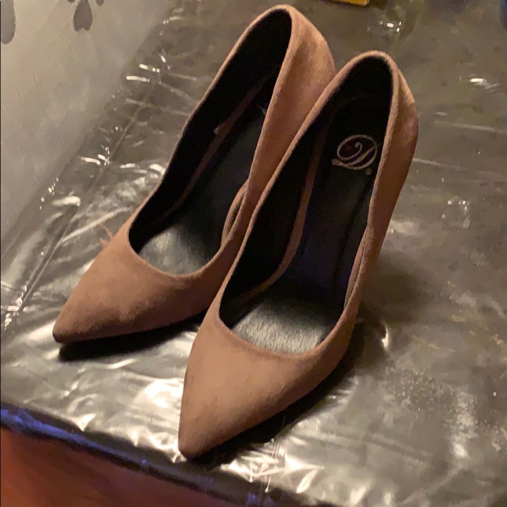 Brown heels